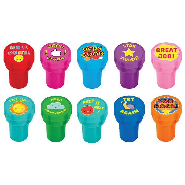 Pečat okrugli za učitelje (engleski) Diakakis 000646530