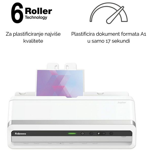 Plastifikator A3 (6valjaka) Jupiter Office Fellowes 5748401