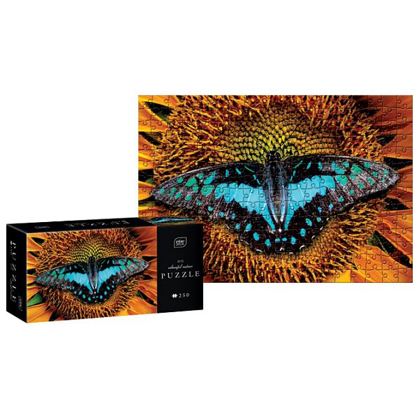 Puzzle 250 kom Colorful nature 2 Butterfly Interdruk