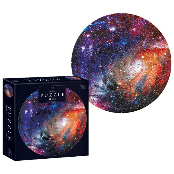 Puzzle 500 kom okrugle Galaxy 1 Interdruk