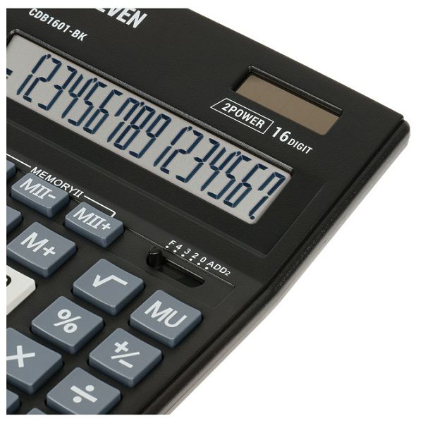 Kalkulator komercijalni 16mjesta Eleven CDB-1601 BK crni
