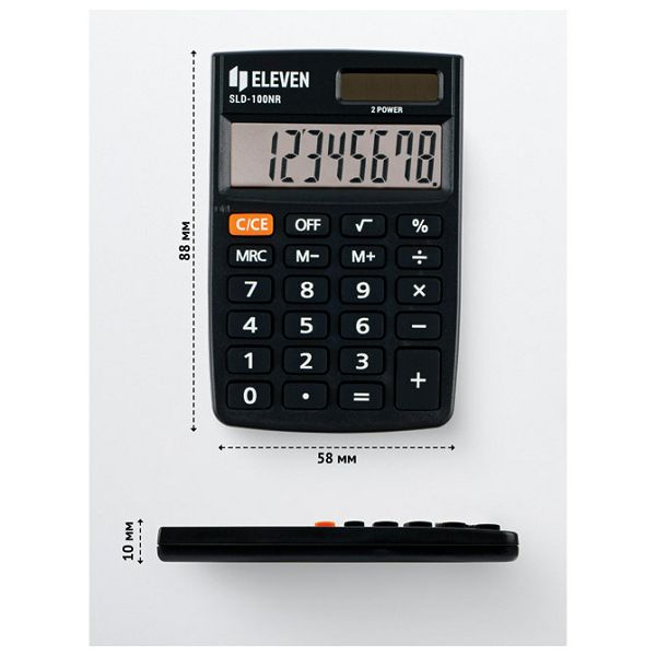 Kalkulator komercijalni  8mjesta Eleven SLD-100NR crni