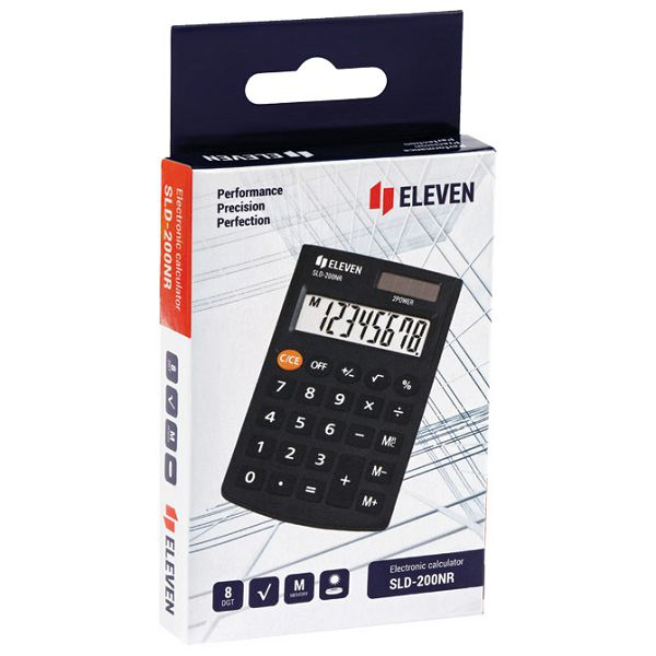 Kalkulator komercijalni  8mjesta Eleven SLD-200NR crni