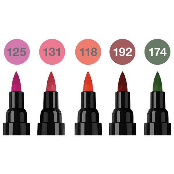 Marker obostrani Pitt artist 5boja Flowers india ink Faber Castell 162007 sortirano