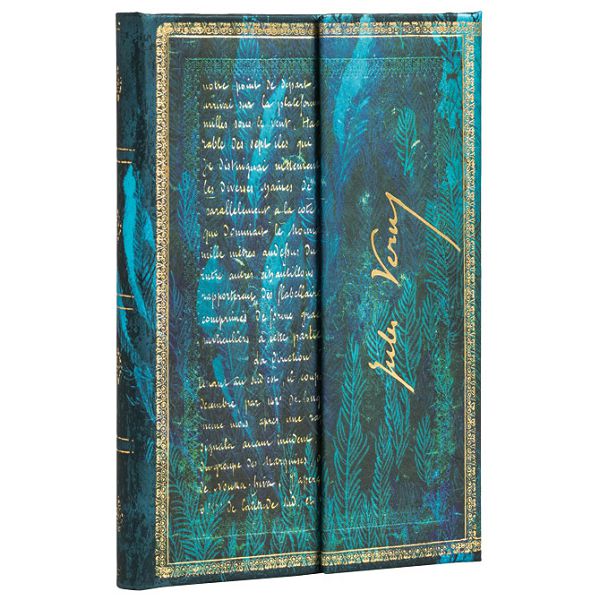 Notes 9,5x14cm-mini crte  88L magnet Verne, Twenty Thousand Leagues Paperblanks PB6494-7