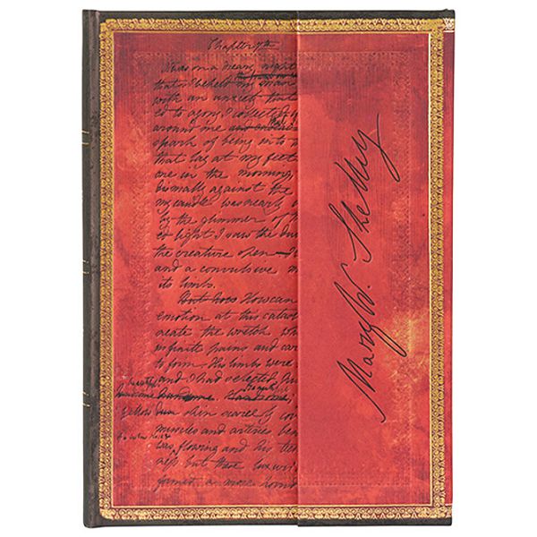 Notes 12,5x18cm-midi crte  72L magnet Mary Shelley, Frankenstein Paperblanks PB9596-5
