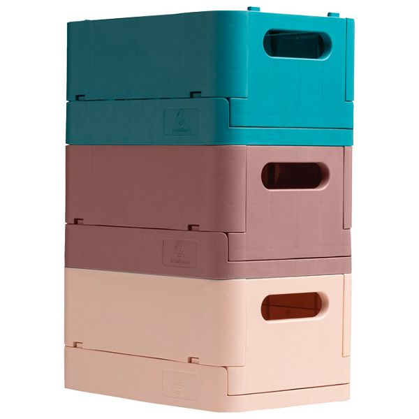 Kutija složiva pp 375x275x163 Skandi Exacompta 27231D boja kože