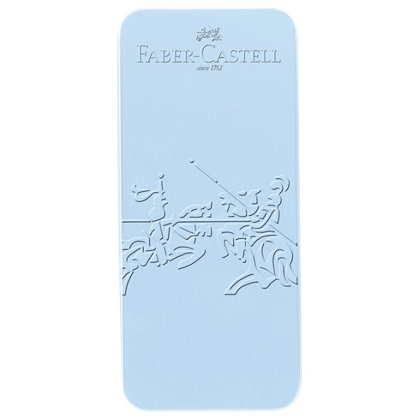 Garnitura olovka kemijska+nalivpero Grip 2010 Harmony u met.kutiji Faber Castell 201524 sky blue