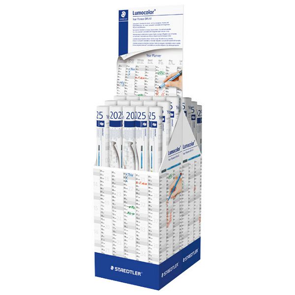 Ploča planer godišnji za 2025. Lumocolor Staedtler 641 YPCA 25!!