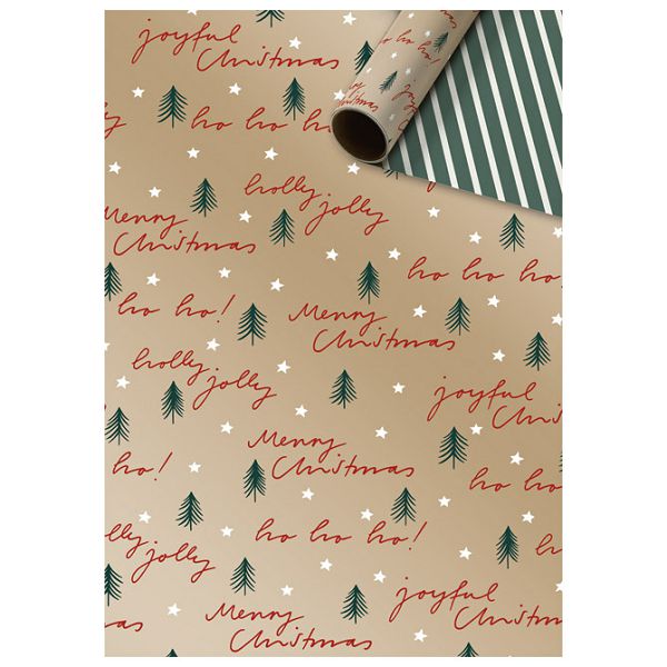 Papir ukrasni rola 70x150 cm obostrani novogodišnji Stewo 5264 80