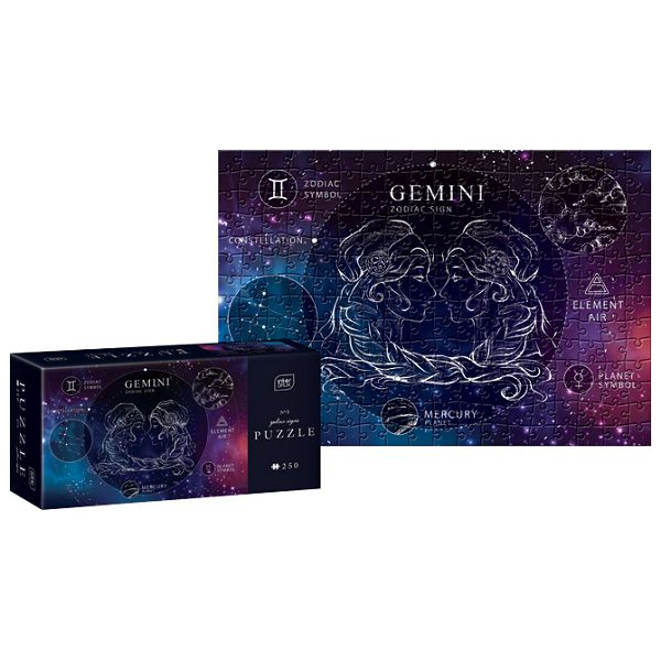 Puzzle 250 kom Zodiac 3 Gemini (Blizanci) Interdruk!!