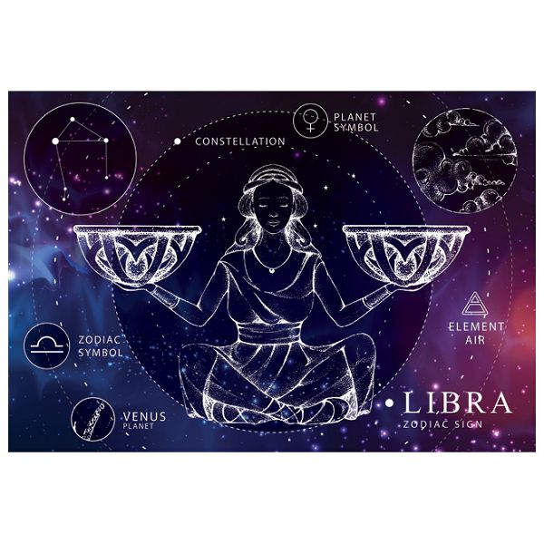 Puzzle 250 kom Zodiac 7 Libra (Vaga) Interdruk!!