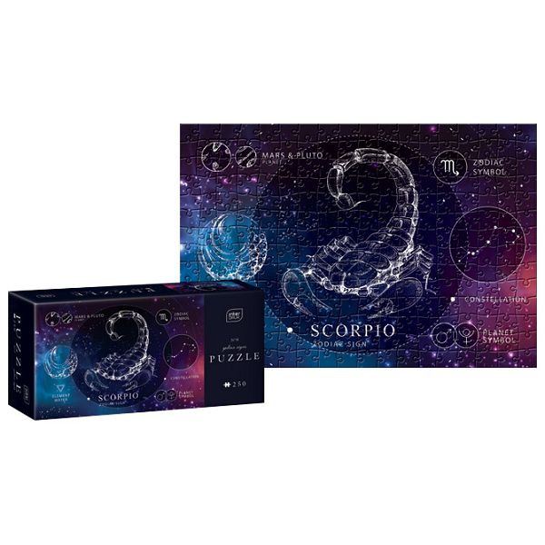 Puzzle 250 kom Zodiac 8 Scorpio (Škorpion) Interdruk!!