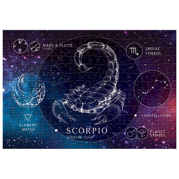 Puzzle 250 kom Zodiac 8 Scorpio (Škorpion) Interdruk!!