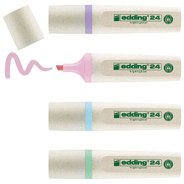 Signir 2-5mm EcoLine Pastel Edding 24 4boje blister