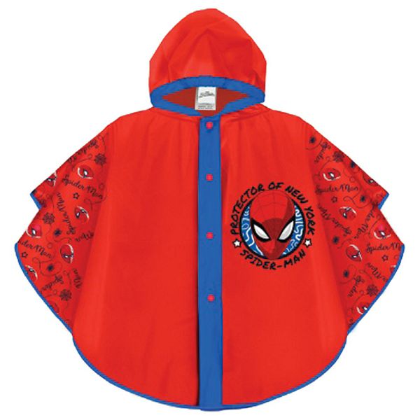 Kabanica dječja Spiderman Perletti 99167 plavo/crvena