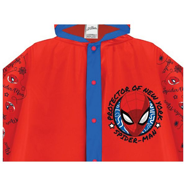 Kabanica dječja Spiderman Perletti 99167 plavo/crvena