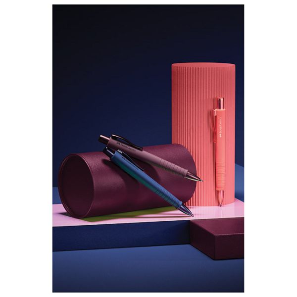 Olovka kemijska gumirana Poly Ball Urban XB Faber Castell 241125 coral