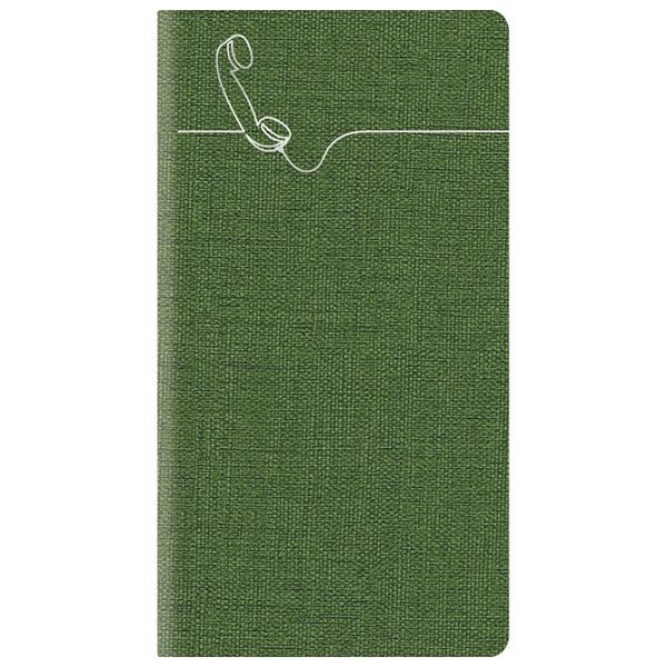 Adresar telefonski 70x150mm A-Z Colere E50 zeleni