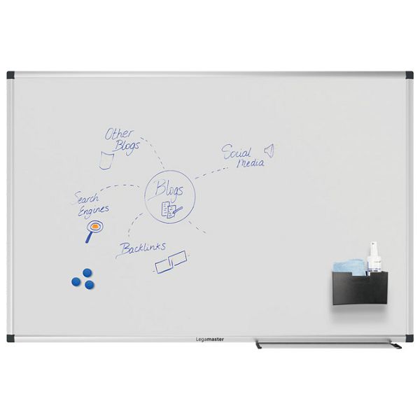 Ploča magnetna 90x60 cm aluminijski okvir Unite Plus Legamaster 7-108243 bijela