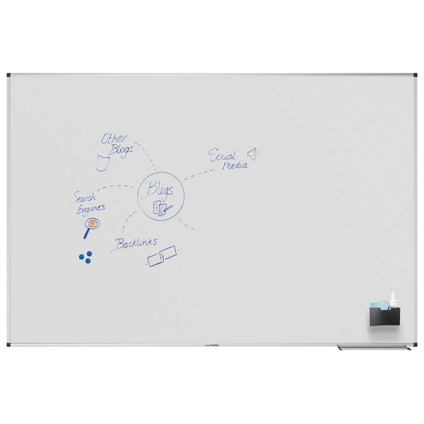 Ploča magnetna 180x120 cm aluminijski okvir Unite Plus Legamaster 7-108274 bijela