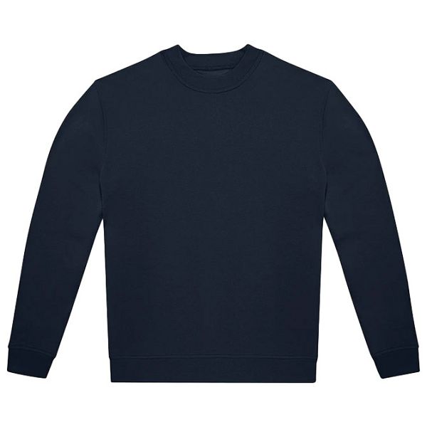 Majica dugi rukavi B&C ID.332 Crew 280g tamnoplava 2XL