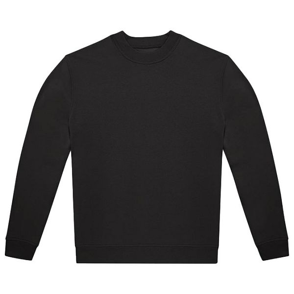 Majica dugi rukavi B&C ID.332 Crew 280g crna XL