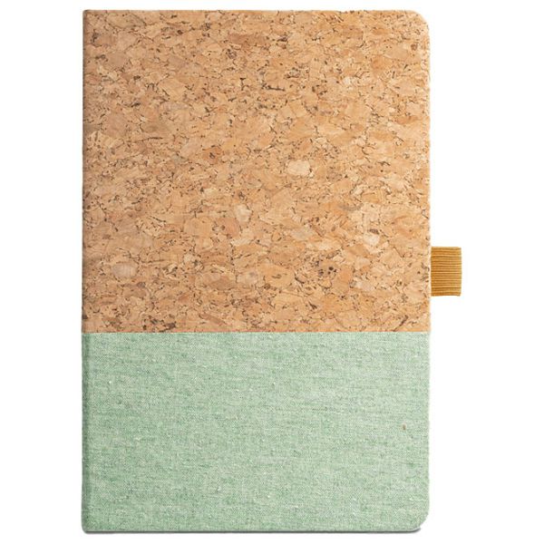 Notes A5 crte 96L šamoa crte pluto i tkanina Stricker KLEE 93277119 svijetlo tirkiz