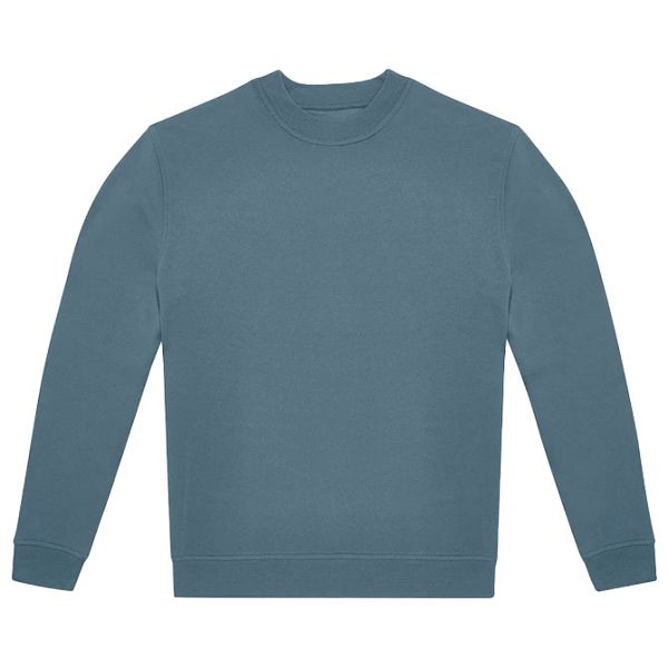 Majica dugi rukavi B&C ID.332 Crew 280g nordijsko plava M