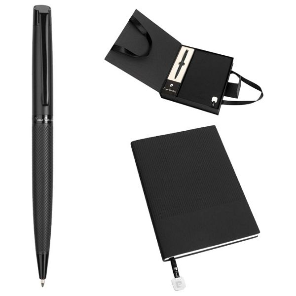 Set Notes A5 Chantal+Ol.kem.Denise Pierre Cardin B4016700IP3 crna