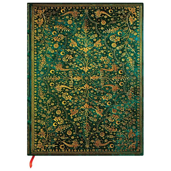 Notes 12x18cm-midi crte 72L s gumicom Emerald Flower  Paperblanks PB1315-1