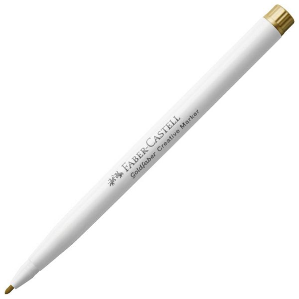 Marker permanentni dekorativni 1,5mm Metalic Faber Castell 161150 zlatni