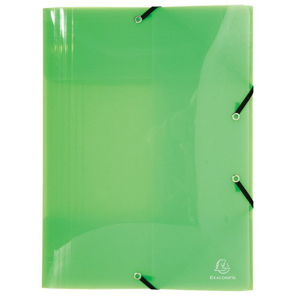 Fascikl klapa s gumicom pp A3 Exacompta 59700E sort