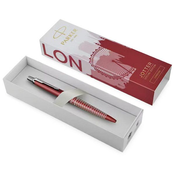 Olovka kemijska Jotter Parker Global Icon London 2221603 crvena