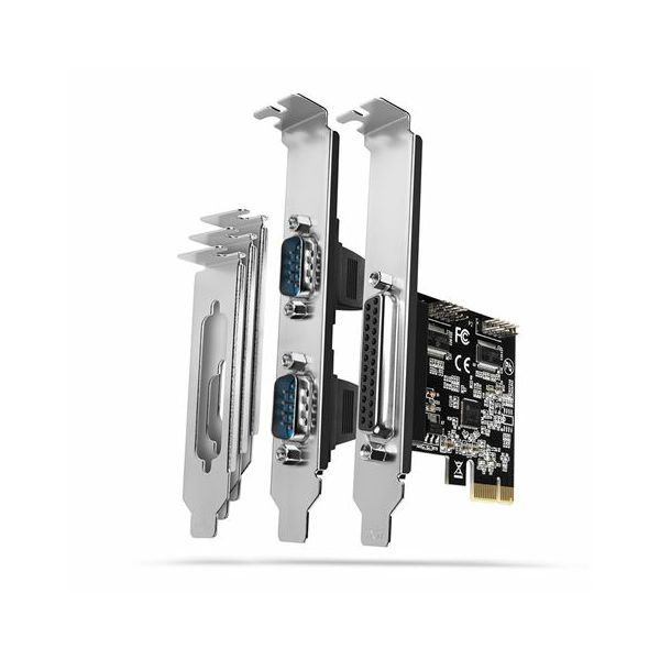 AXAGON PCEA-PSN PCI-Express Adapter,1x Parallel+2xSerial+LP