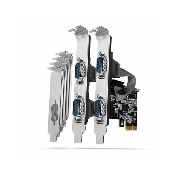 AXAGON PCEA-S4N PCI-Express Adapter 4x Serial Port+LP limić