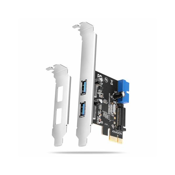 AXAGON PCEU-232VLS PCIe Adapter USB 3.2Gen1 x4 (2xfront + 2xinternal)