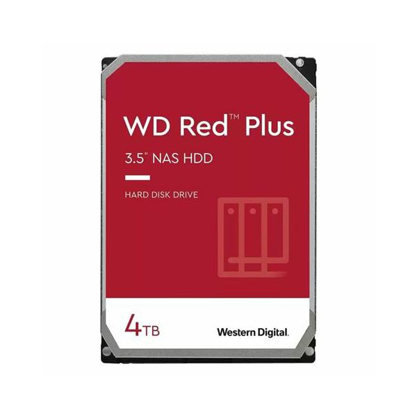 HDD Interni WD Red™ Plus NAS (CMR) 4TB 3,5" SATA WD40EFPX