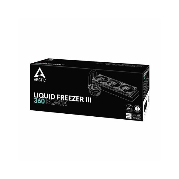 Vodeno hlađenje za procesor Arctic Liquid Freezer III 360 (black)