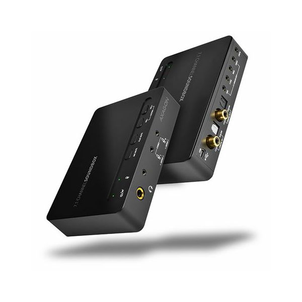 AXAGON ADA-71 USB2.0 - SOUNDbox real 7.1 Audio Adapter, SPDI