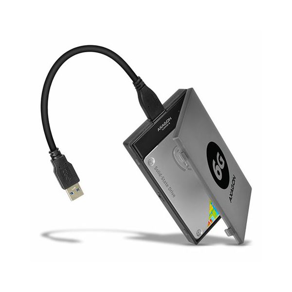 AXAGON ADSA-1S6 USB3.0 - SATA HDD/SSD 2,5" ladica + Adapter