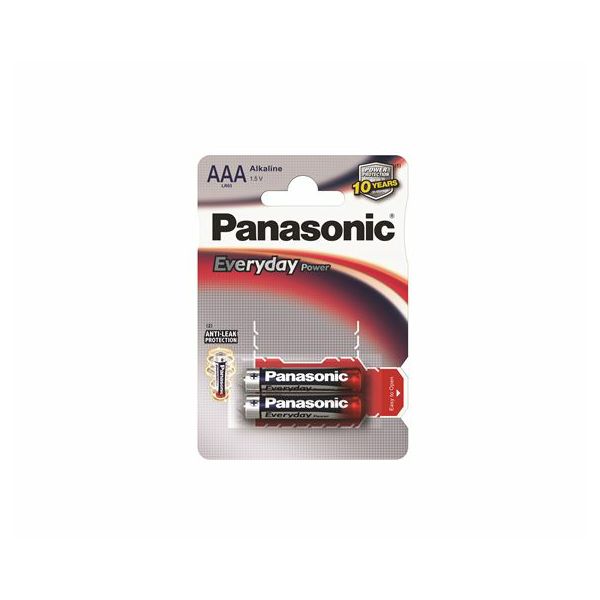PANASONIC baterijeLR03EPS/2BP Alkaline Everyday Power