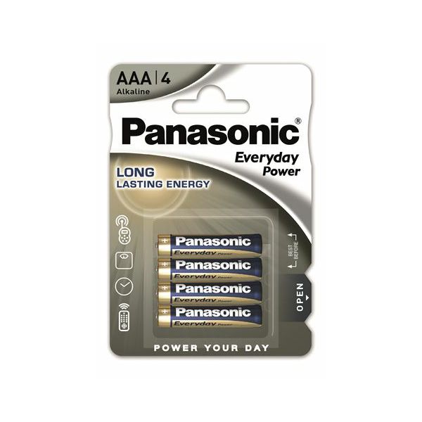 PANASONIC baterije LR03EPS/4BP Alkaline Everyday Power