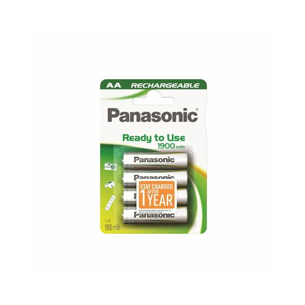 PANASONIC baterije HHR-3MVE/4BC, 1900mAh, punj. Ready to use