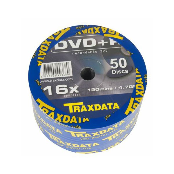 TRAXDATA OPTIČKI MEDIJ DVD TRX DVD+R 16X SP50