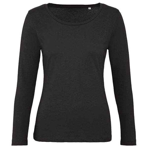 Majica dugi rukavi B&C Inspire LSL T/women 140g crna S!!