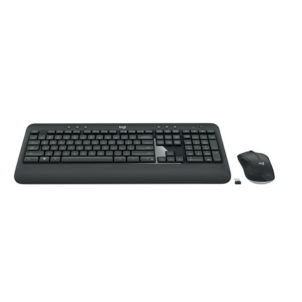 Logitech MK540 bežična tipkovnica i miš, crna