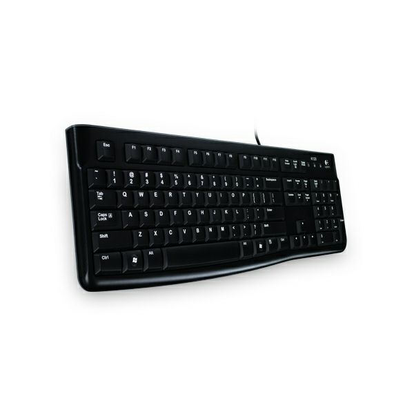 Logitech K120 žičana tipkovnica, crna, OEM